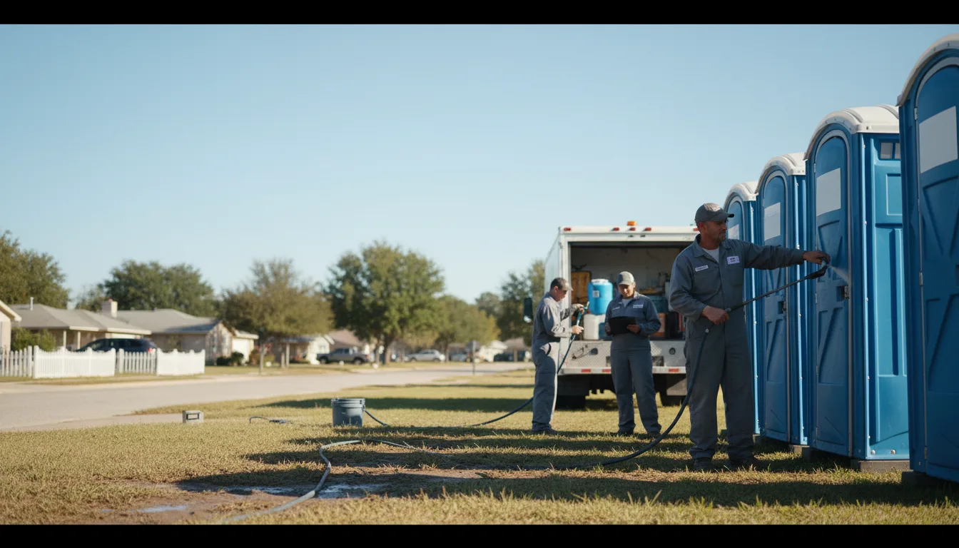 Long-Term Portable Toilet Rental in Black Creek, WI near me